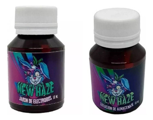 Kit Jabón De Electrodos + Solución De Almacenaje 50ml 0