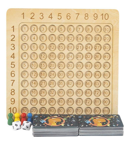 Tabuada De Madeira, Tabuada, Manipuladores Matemáticos 0