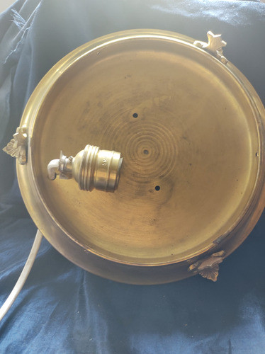 Aplique De Bronce Sin Plafón 0