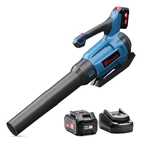 Soplador De Hojas Sin Escobillas Enhulk, 430 Cfm Max, Soplad 0