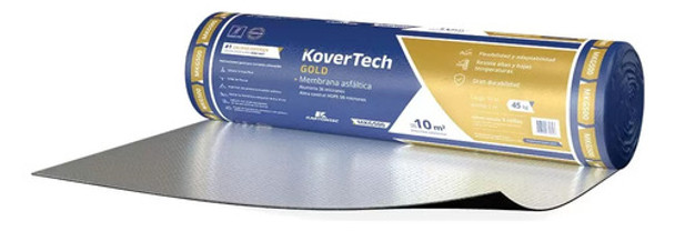 Kartonsec Kovertech Gold  Membrana Aluminio Rollo45kg Sibaco 0