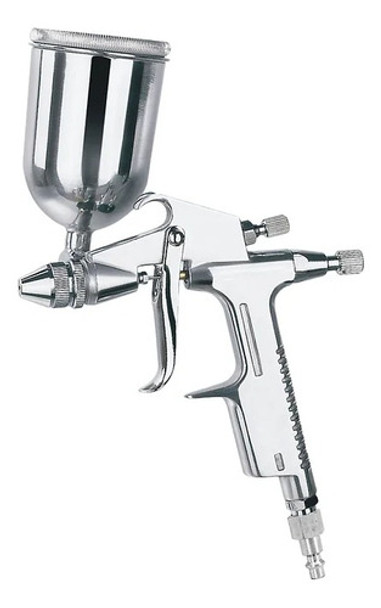 Aerografo Pistola Pintar Soplete Gravedad Aguja 0.5 Mm Metal 0
