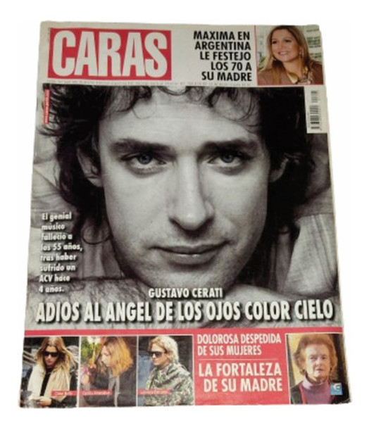 Revista Caras Nro 1705 Gustavo Cerati Año 2014 0