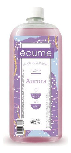 Jabón Líquido Ecume Aurora Repuesto 980ml 0