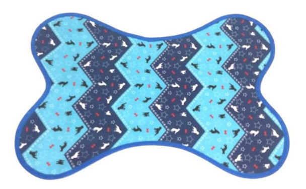 Tapete Para Pet Azul 22x16cm 0 Tapete Para Pet Azul 22x16cm 0