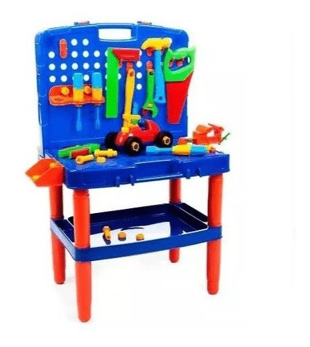 Bancada De Ferramentas Didática Infantil Poliplac Pl0005.1 0