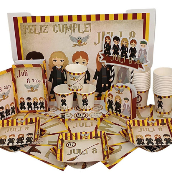 Cotillón Infantil Personalizado X 25 Harry P Animado 0