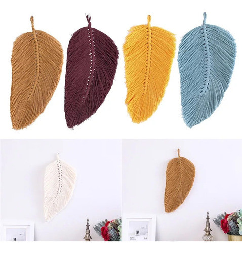 Decoração Folha, Parede, Ambientes, Boho, Macramê. 0