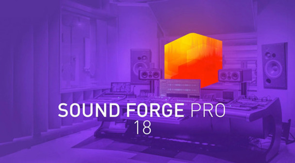Sound Forge Pro Suite 18 - Via Download 0