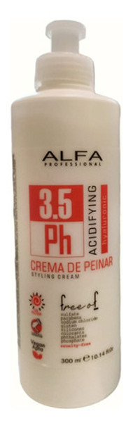 Crema De Peinar Acida 3.5 Ph Alfa Professional 300ml 0 Crema De Peinar Acida 3.5 Ph Alfa Professional 300ml 0