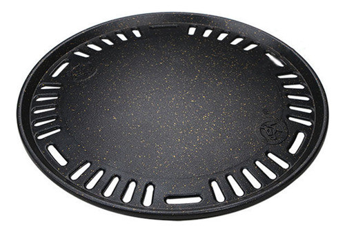 Panela De Churrasco Redonda Antiaderente Coreana Para Churra 0
