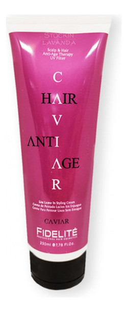 Crema Para Peinar Fidelite Caviar Filtro Uv Antiage 230ml 0