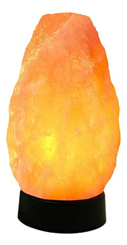 Lámpara De Sal Usb Multicolor Himalayan Glow, Base De Plásti 0
