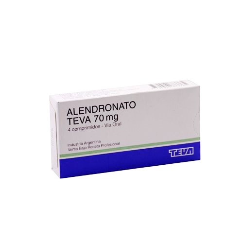 Alendronato Teva  70 Mg  4 Comp 0
