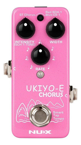 Pedal De Efecto Nux Nch-4 Ukiyo-e Chorus Mini Core 0