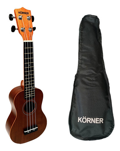 Ukelele Soprano Korner Sapele Ukr-20 + Funda 0