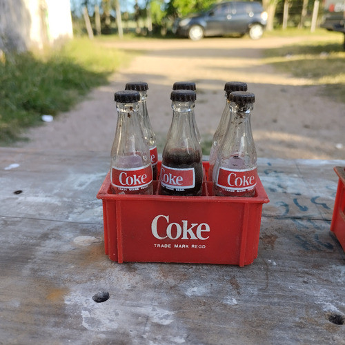 Antiguos Casilleritos De Coca Cola Cada Uno 0