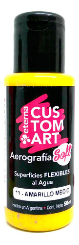 Pintura Aerografía Eterna Custom X6 Soft Papel Tela Cuero 0