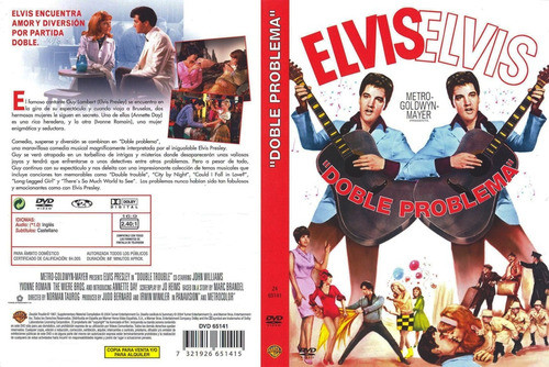 Doble Problema  - Double Trouble - Elvis Presley - Dvd 0