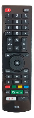 Control Remoto P/ Led Sharp Smart 0