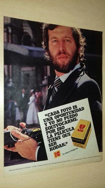 P44 Clipping Publicidad Rollos De Fotos Kodak Año 1982 0