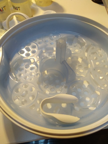 Esterilizador Avent + Mamaderas 0