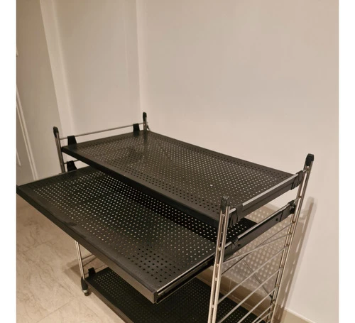 Mesa Oficina Cocina Auxiliar Arrime Metalica Cocina Multiuso 0