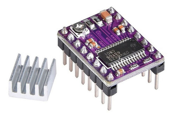 Driver Motor De Passo Drv8825 Nema Impressora 3d Nfe No Full 0