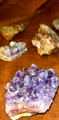 Ágata 6 Piedras Ágatas Gran Tamaño Precio X Las 6 Aprox 12cm 0