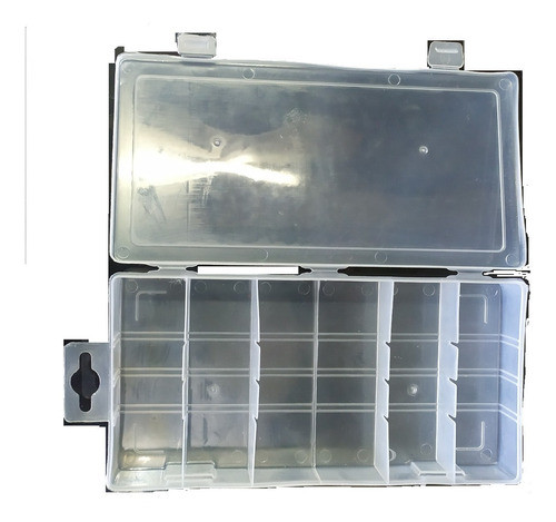 3 Cajas Organizador Transparente Con Tapa 0