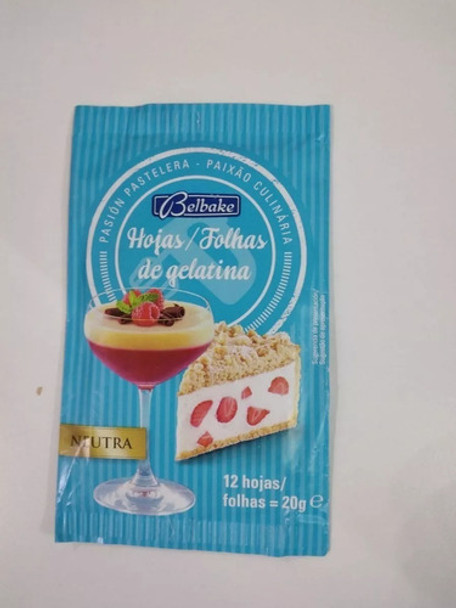 Gelatina Sin Sabor En Hojas 0