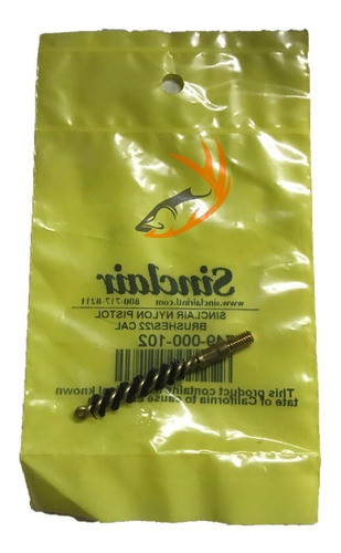 Cepillo Baqueta Sinclair Calibre 22 Nylon(lyman Rcbs Lee) 0