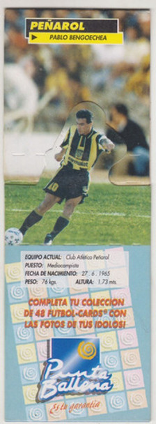 Futbol Cards Punta Ballena Pablo Bengoechea Peñarol Uruguay 0 Futbol Cards Punta Ballena Pablo Bengoechea Peñarol Uruguay 0