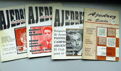 Revista Ajedrez De Estilo X 10 0