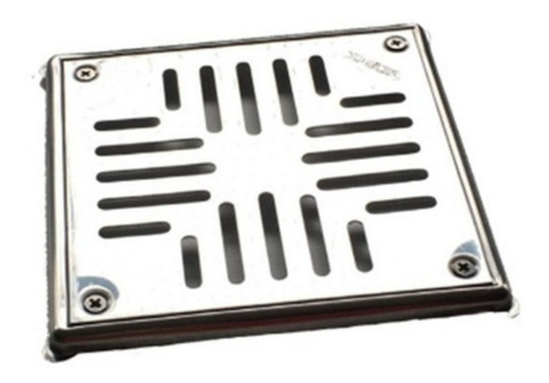 Reja Y Marco Piso Delta 15x15 Cm Acero Inoxidable 0 Reja Y Marco Piso Delta 15x15 Cm Acero Inoxidable 0