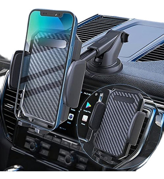 Soporte Teléfono Auto Ventosa Agarre Ventilación Universal 0