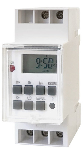 Temporizador Timer Programable Digital Riel Din Lcd Ti-re2 0