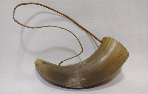 Mini Berrante Antigo Em Chifre Com Palheta 0