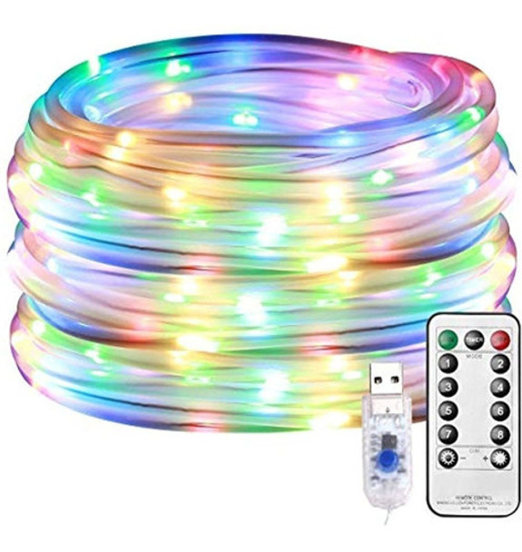 Le 33ft 100 Led Luces De Cuerda Regulables Usb Powered Imper 0
