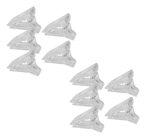 10un Presilhas De Unha Pinças Para Construção Unhas 0