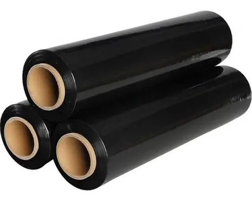 Film Nylon Stretch Embalar Paletizar Negro -  Electroimporta 0