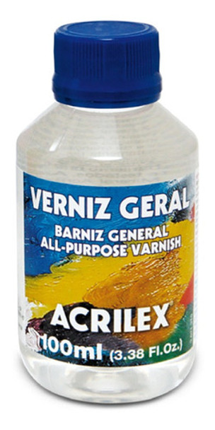 Barníz Acrilex 100 Ml General - Mosca 0