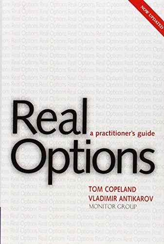Real Options, Revised Edition: A Practitioner¿s Guide De Tom, Antikarov,  Vladimir Copeland Pela Texere (2003) 0