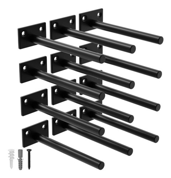 Kit Soportes Para Estantes Flotantes 15 Cm 12 Unidades 0 Kit Soportes Para Estantes Flotantes 15 Cm 12 Unidades 0