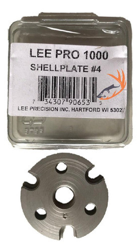 Lee Precision  Lee Pro 1000 Shell Plate #4 90653 0