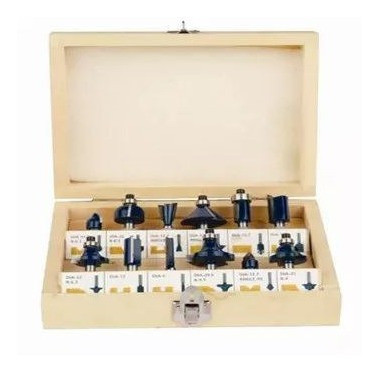 Juego De Brocas Para Router De 1/2  Hoteche - Ynter Industri 0
