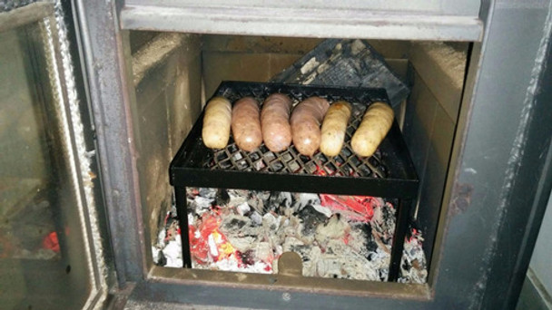 Parrilla Con Mango Desmontable Para Estufas Doble Combustión 0