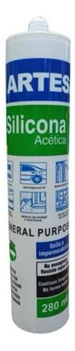 Silicona Acetica Transparente X280ml 0