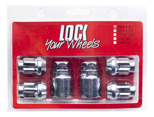 Kit Tuerca Bulon Antirrobo Para Ford Focus One 1998-2008 0