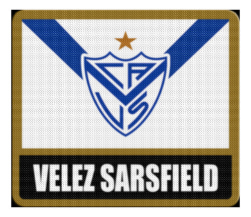 Parche Termoadhesivo Flag Velez Sarsfield 0